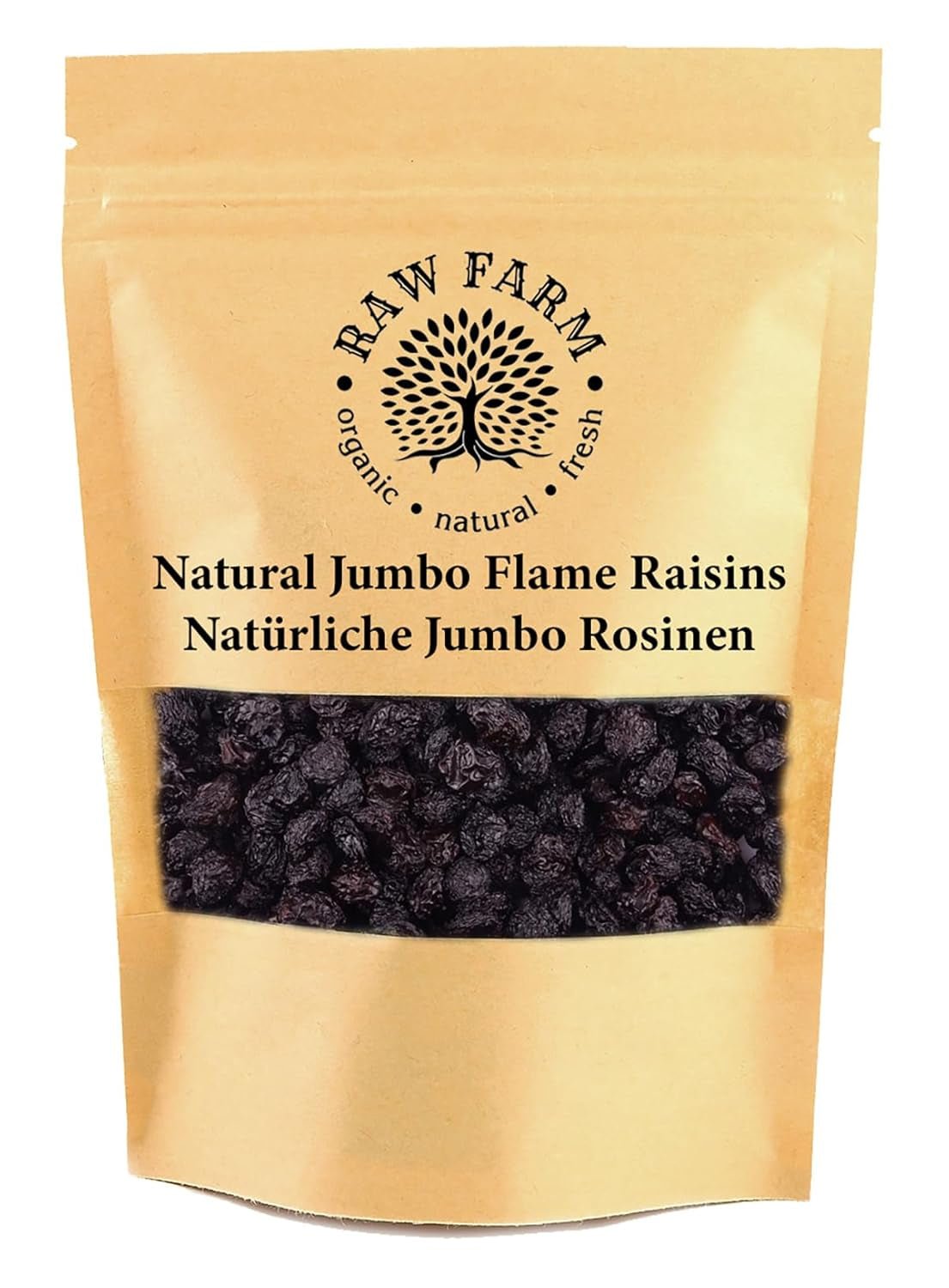 1 kg Uva sultanina Jumbo Flame cruda, frutta intera, senza glutine, senza soia, senza zuccheri aggiunti, senza conservanti, senza dolcificanti, con olio di semi di girasole Prodotti disidratati Naty Shop Default title