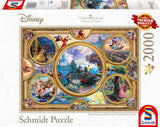 Schmidt Spiele 59607 Thomas Kinkade Disney Dreams Collection Puzzle da 2000 pezzi Naty Shop Singolo