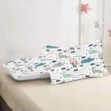 Biancheria da letto per bambini, Biancheria da letto Dinosauro - bambini Naty Shop