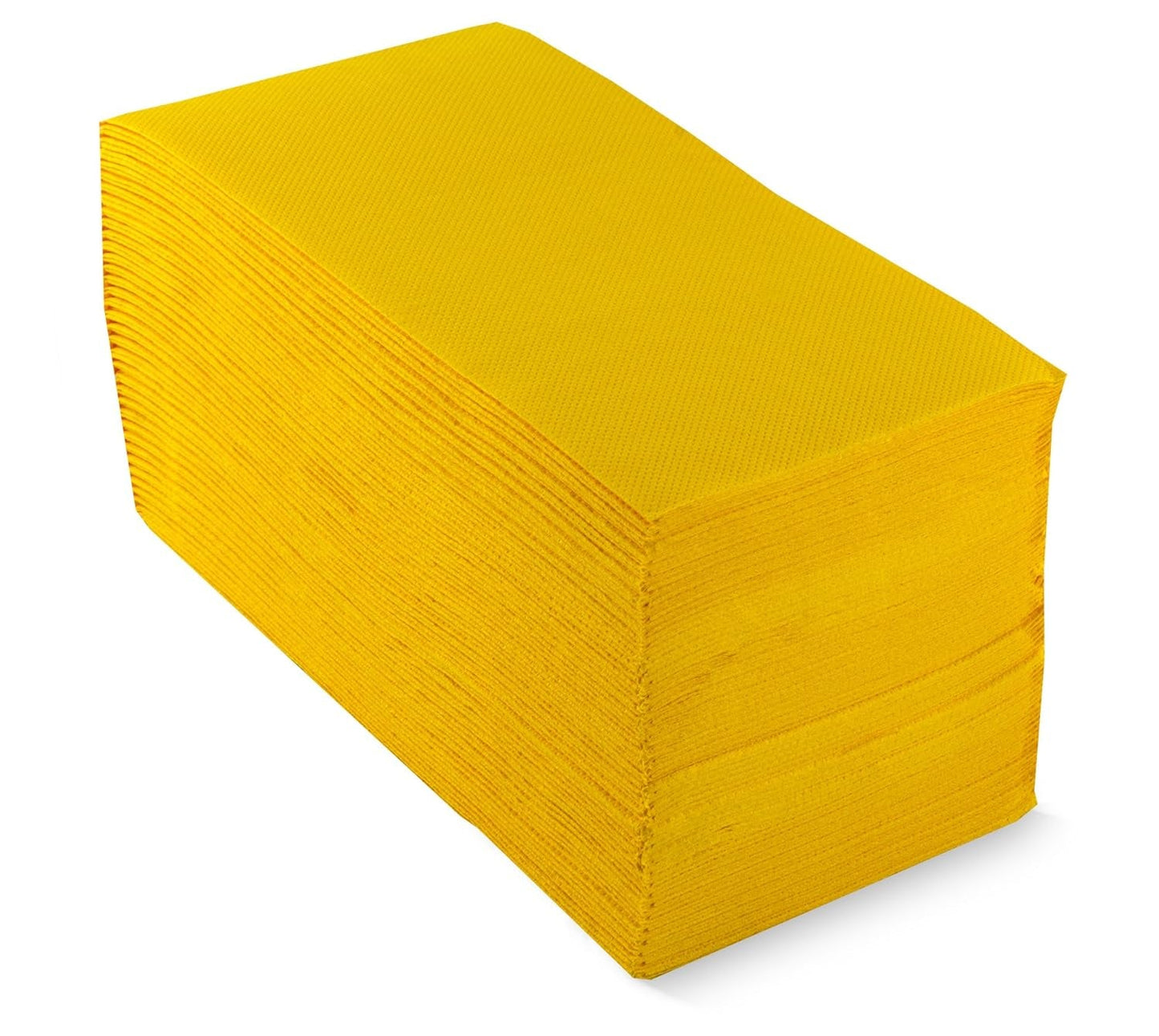 Lampada a sospensione Ser42107363 Premium, tovagliolo 40 X 40, 2 strati, piega 1/8, 40 tovaglioli, Punta-Punta, giallo