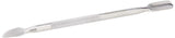 Spingicuticole e pulitore per unghie, strumento professionale per manicure/pedicure, doppia testa in acciaio inossidabile, perfetto per cuticole troppo cresciute, pulisce sotto/intorno alle unghie, rimuove lo smalto