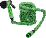 BGS fai da te 70903 | Tubo dell'acqua | Tessile | Flessibile | con doccia da giardino a 7 funzioni | 3-10 minuti