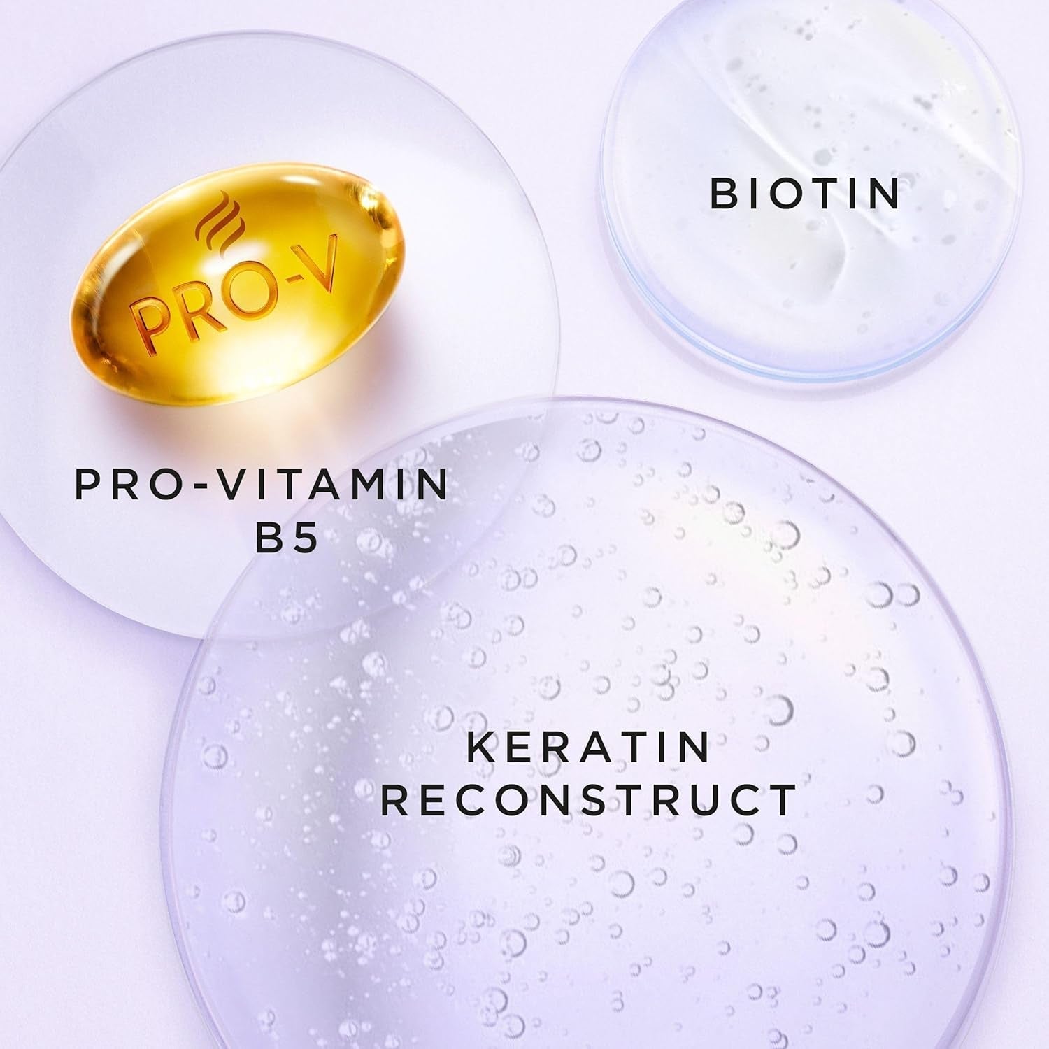 Pantene Pro-V Silky & Glowing Hair Rescue maschera intensiva per capelli con biotina e cheratina ricostruita 300 ml. Aiuta a riparare i capelli secchi, danneggiati o con mèches Naty Shop Hair Mask