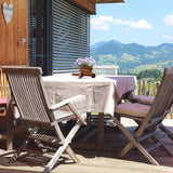 Relaxdays Carriola per Fioriera, Set da 2, Decorazione da Giardino, H x L x P: 12,5 x 26 x 12 cm, Carretto per Fiori da Piantare, Legno, Naturale