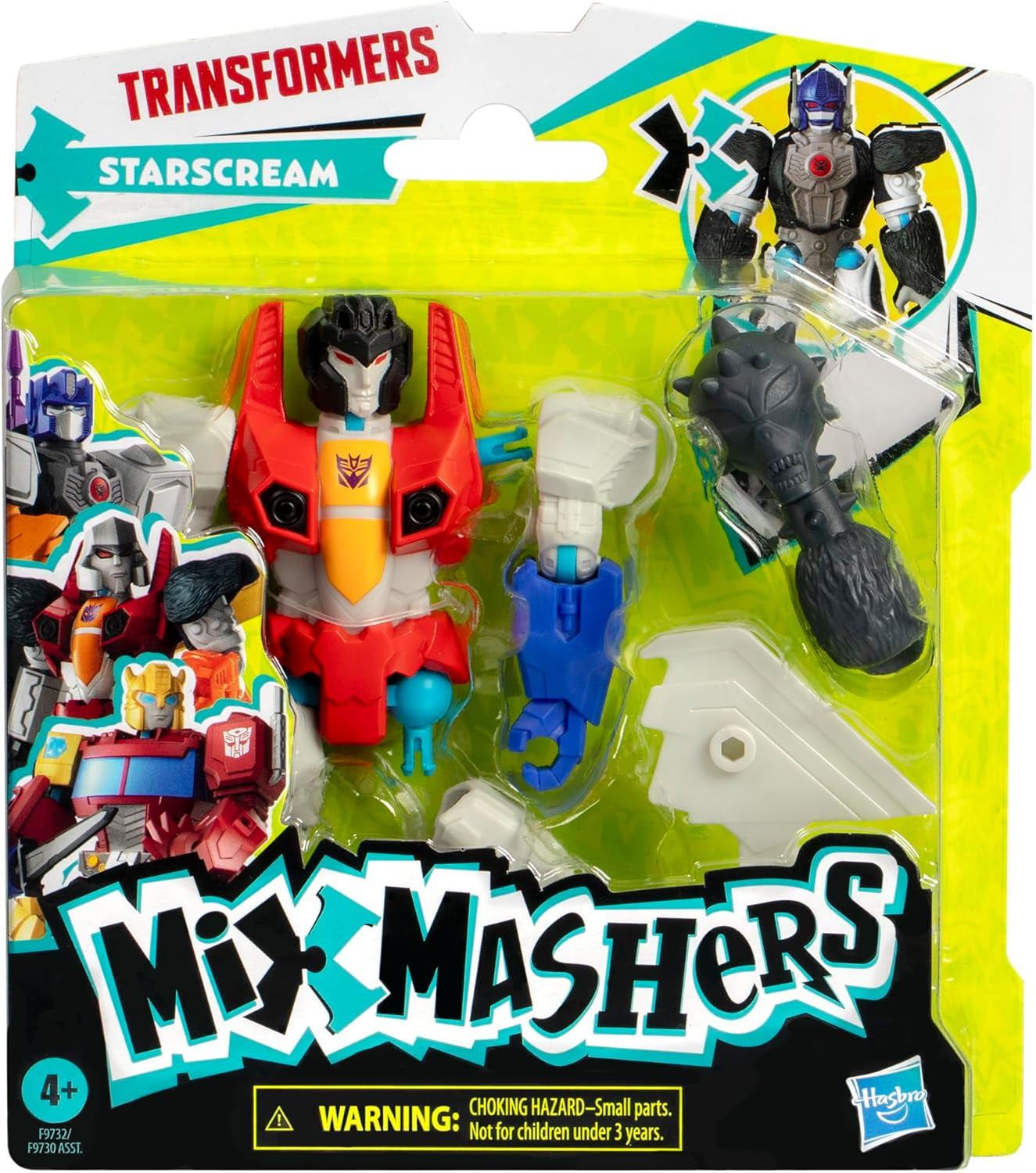 Transformers Mixmashers Starscream Action Figure personalizzabili e accessori Action Figures Naty Shop