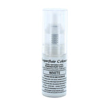 Sugarflair White Pump Powder Spray - Colorante alimentare per decorare torte, spray senza aerosol per torte, muffin e altro - 10 g