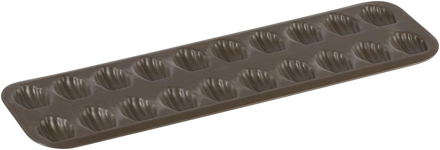 Teglia Madeleines, acciaio, nero Teglie e vassoi Naty Shop