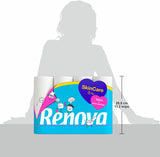 Carta igienica Renova Skincare, 3 strati, bianca, 24 rotoli