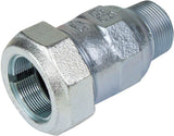 Connettore a morsetto in ghisa malleabile A, 3/4 pollici x 26,9 mm, 01.150.00.02