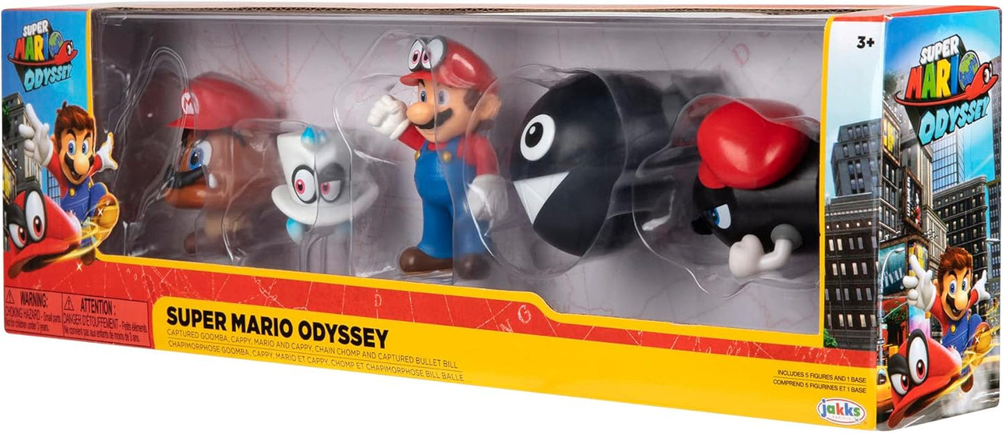 Ksruee Super Mario Mario Odyssey Confezione da 5,6 cm Action Figure Naty Shop