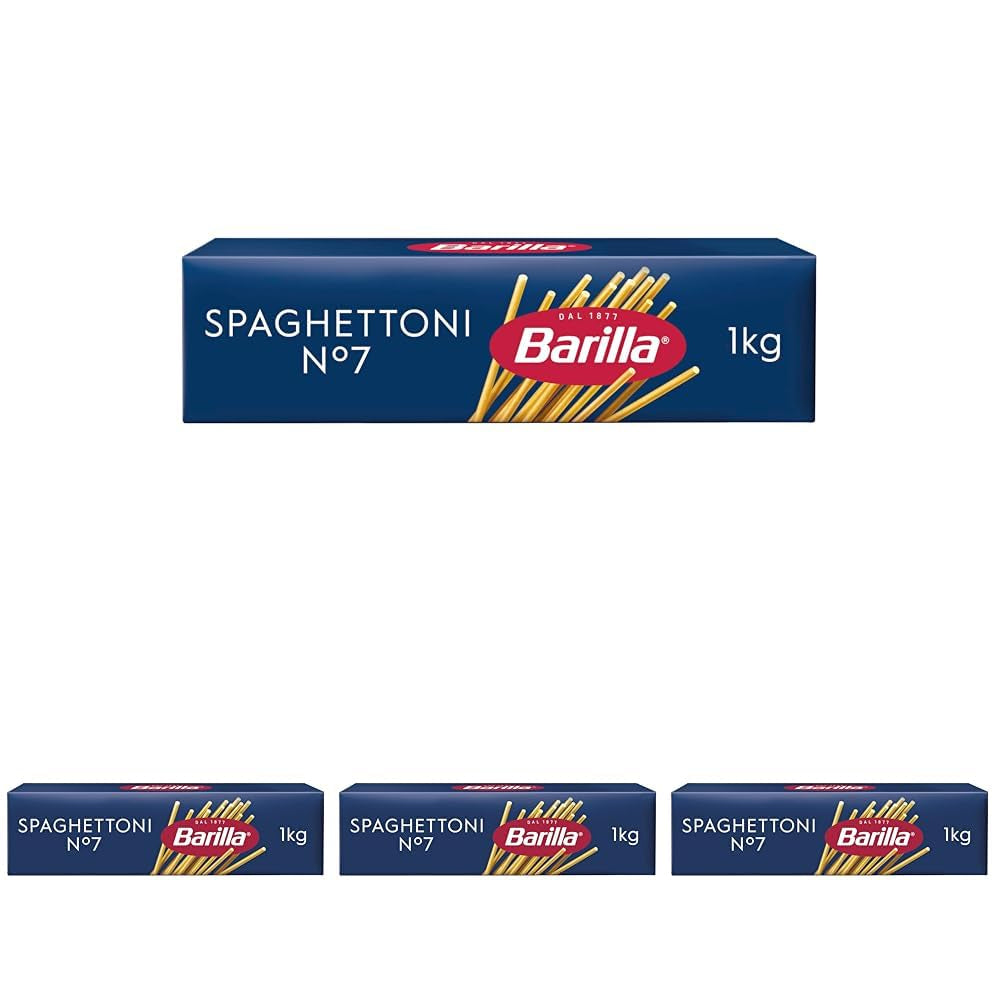 Barilla Pasta Klassische Spaghetti n.5 aus Hartweizen di alta qualità immer al dente, (1 x 500 g), insapore