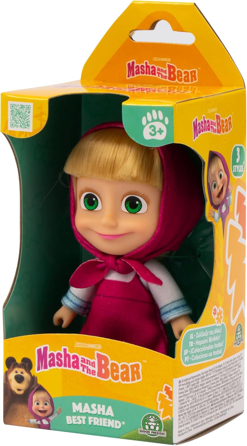 Masha e Michka Doll 12 cm Modello di abito estivo da collezione per 3 anni e oltre MHA001