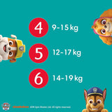 Pannolini Pampers Paw Patrol Pants taglia 5 (12-17Kg) Baby-Dry, Junior con tasca Stop e Protect, BOX MENSILE, 160 pannolini Naty Shop