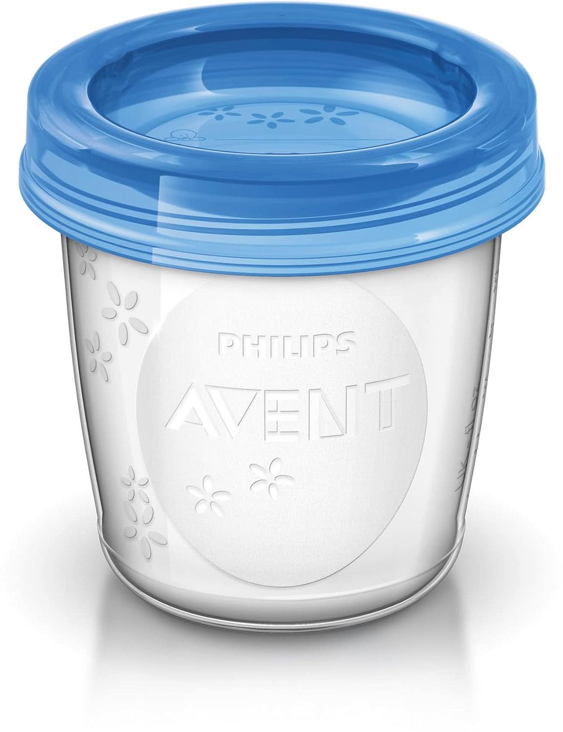 Philips Avent Austellungssystem Für Muttermilch, Becher Inklusive Deckel, Adattatore (Modell SCF618/10) Accessori Alimentazione e Allattamento Bebe Naty Shop