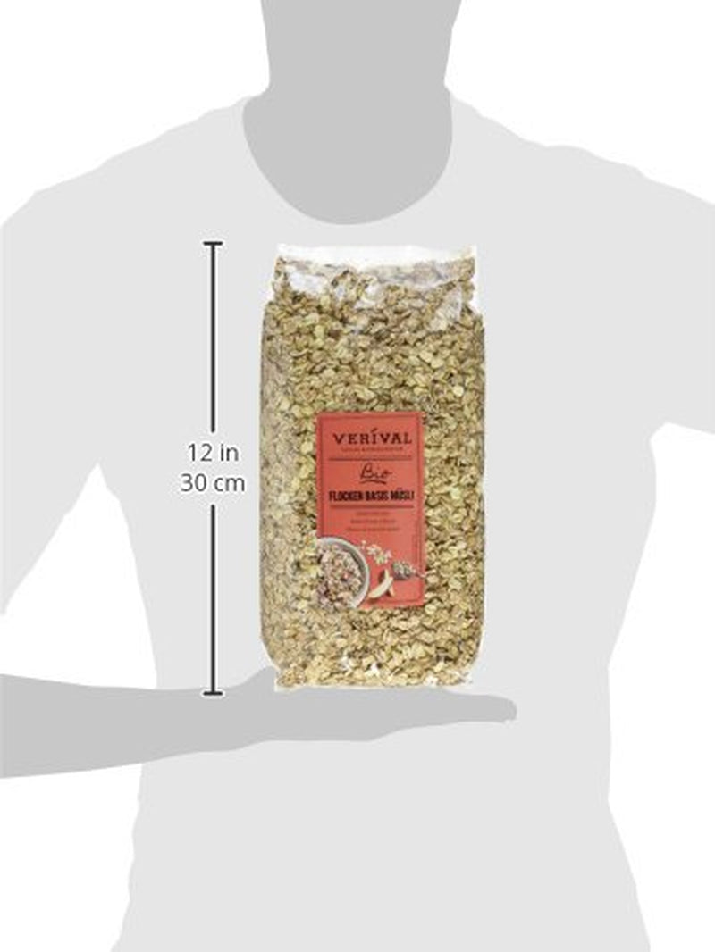 Base Muesli Verival Flakes - Biologico, Confezione da 6 (6 x 1 kg)