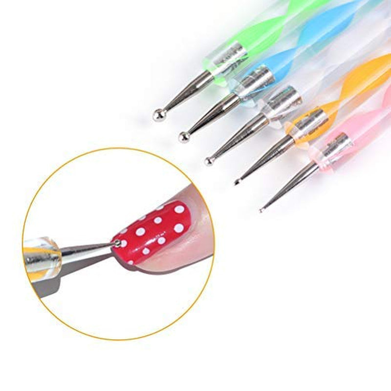Strass per unghie con strumenti a punti, Decorazione unghie 3D, Set pietre glitter per unghie, Glitter per nail art, Accessori per unghie Design per unghie con pinzette