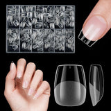Unghie Artificiali Corte 500 Pezzi Punte Per Unghie In Gel Morbido Con Copertura Completa Per Unghie In Gel 12 Misure Punte Per Unghie Prelucidate Per Unghie In Gel Unghie Artificiali Corte Estensioni Per Unghie A Bara Con Scatola