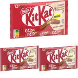 Mini barrette di cioccolato Nestlé Barrette di wafer croccanti al cioccolato al latte, confezione da 3 (1 x 217 g)
