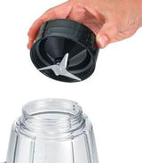 SEVERIN Robot da cucina con miscelatore da 1,5 L in tritan, mixer con 2 fuochi e funzione a impulsi, Leistungsstarker Küchenmixer con Edelstahlmesser, 600 W, Nero, SM 3707 Cucina Naty Shop