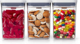 OXO 11236100V1UK Contenitore per alimenti, plastica, trasparente Scatole per alimenti Naty Shop Set