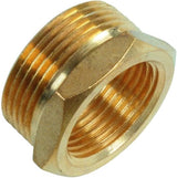 MEISTER Raccordo filettato in ottone, filettatura interna singola "x filettatura esterna 1 1/4" - resistente alla corrosione e duraturo - lavorazione di precisione / Raccordo per tubi / Raccordo / FLOR92825