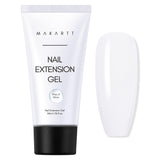 Makartt Poly Nail Extension Gel - Gel per extension acrilico, Gel rinforzante per unghie, Decorazione per unghie, 50 ml (Viola)