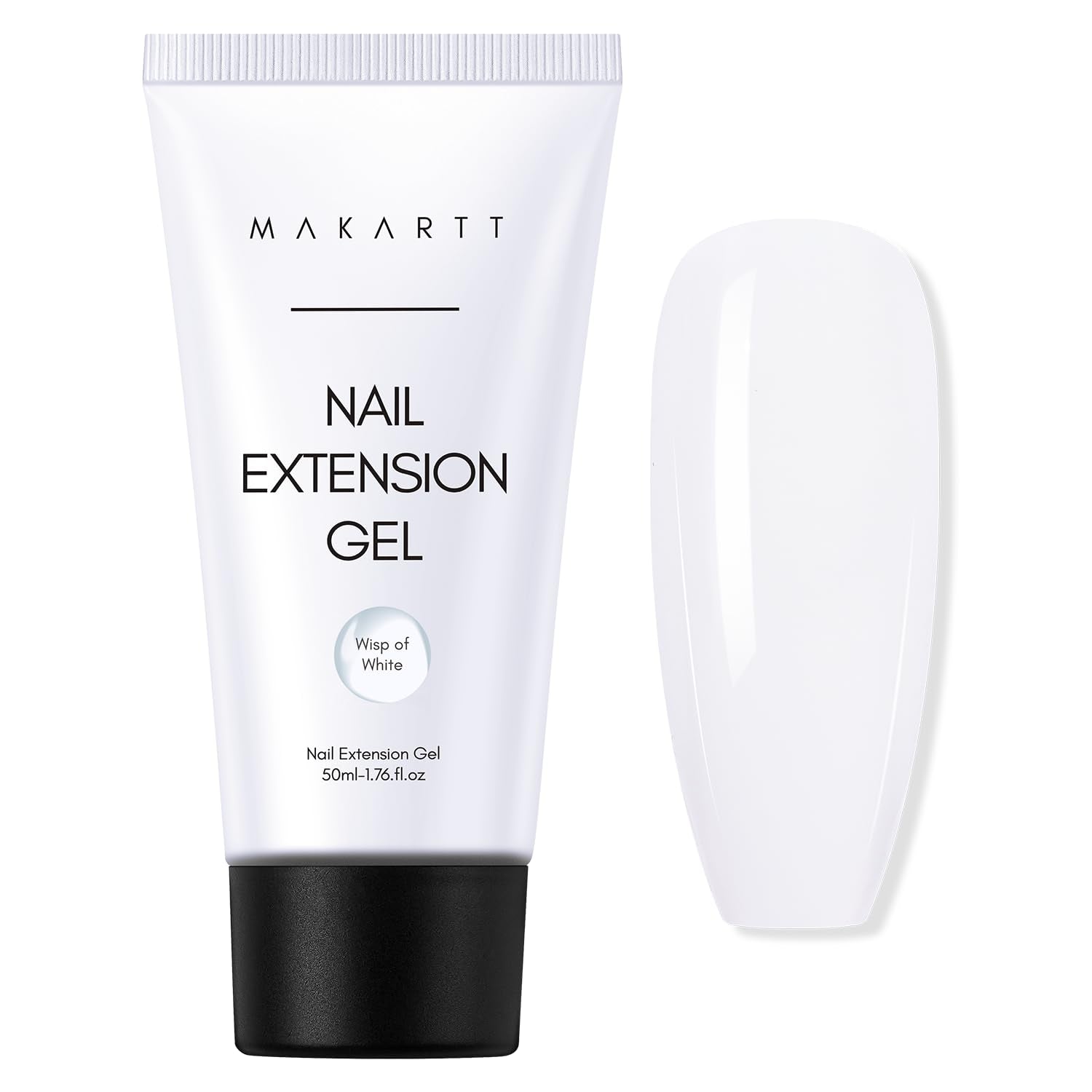 Makartt Poly Nail Extension Gel - Gel per extension acrilico, Gel rinforzante per unghie, Decorazione per unghie, 50 ml (Viola)