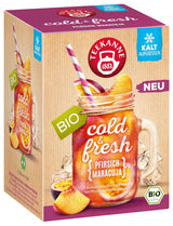 Teekanne Cold & Fresh BIO 4Er Mix - Con le nuove varietà limone-menta, pesca-maracuja, arancia-rosmarino, pompelmo-menta-zenzero (4 X 45G)