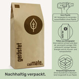 Tè Mate Arrosto BIO 1 KG ● Tè Yerba Mate ● Biologico, del commercio equo e solidale e essiccato all'aria