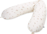 Julius Zöllner Cuscino allattamento biologico 190 cm, imbottitura 42 litri Microsfere Eps, made in Germany Accessori Alimentazione e Allattamento Baby Naty Shop Rainbow
