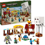 LEGO Minecraft Ghast Balloon Attack - Giocattolo da giocatore per bambini - Set da costruzione per videogioco Casa, Pollo e Golem - Articoli di film per ragazzi 10+ - 21273 Set da costruzione Besuche den LEGO-Store Titolo predefinito