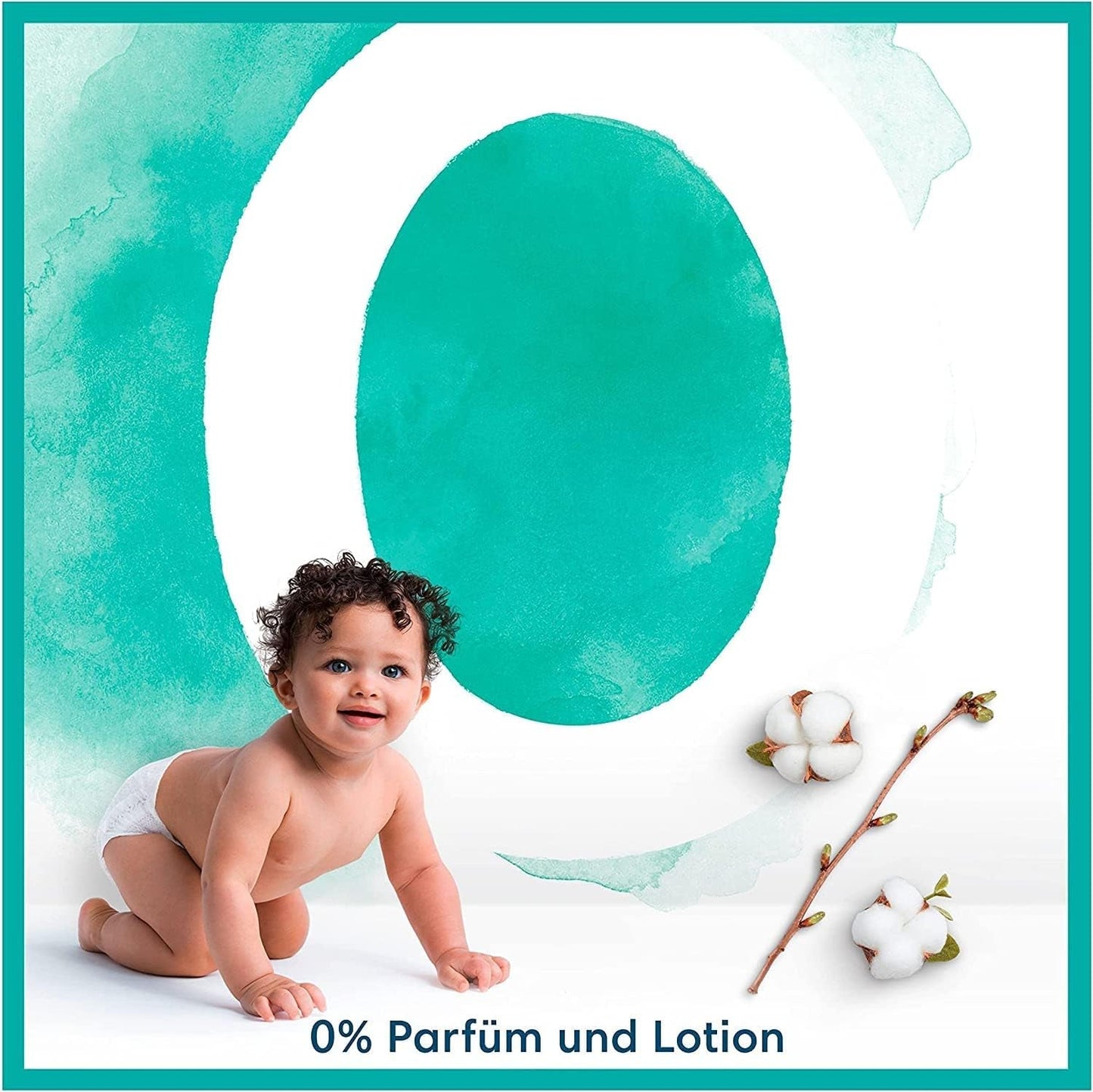 Set pannolini per bambini Harmonie misura 2 (4-8 kg, 240 pezzi) SCATOLA MENSILE e scatola di salviette umidificate Harmonie Aqua Baby 720 salviette (15 x 48), Baby Essentials