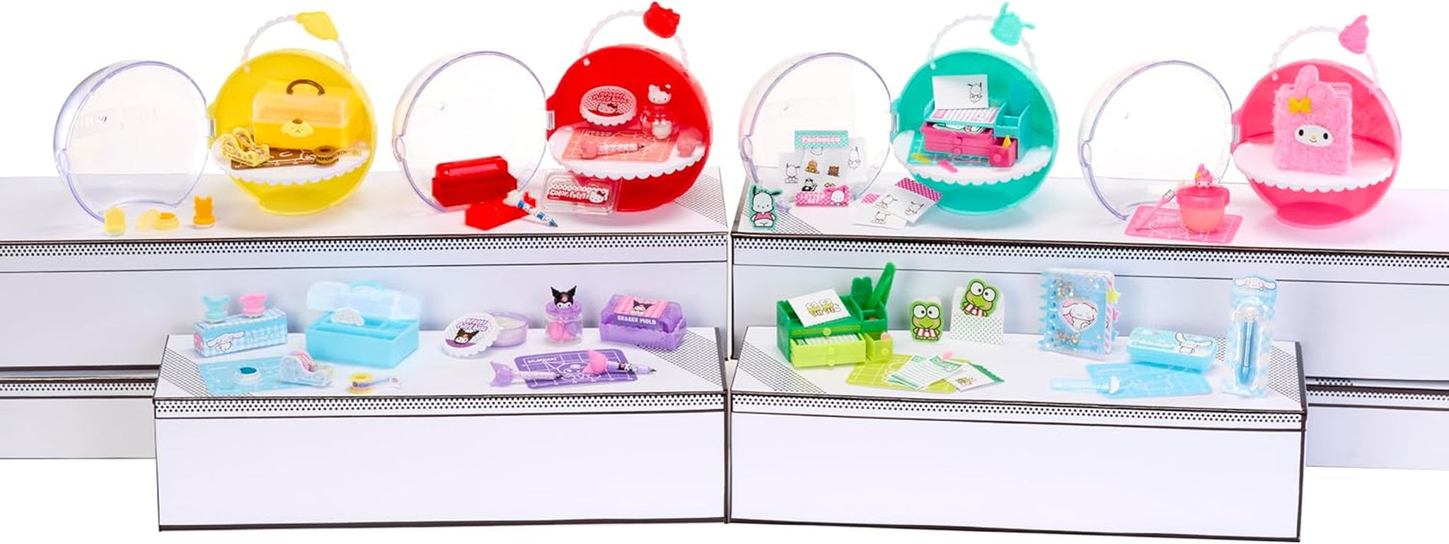 Miniverse MGA Make It Mini Hello Kitty and Friends Serie 3 - Mini oggetti da collezione, Sanrio, cancelleria con repliche retrò, artigianato, fai da te, per collezionisti e bambini dagli 8 anni in su