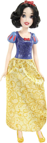 Mattel Disney Princess Bambola mobile di Biancaneve con vestiti scintillanti e accessori Regalo ispirato ai film Disney per bambini HLW08 Naty Shop Dolls