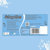 Tavoletta di cioccolato Schogetten Stracciatella 100g, porzionata singolarmente. Una delizia. Pezzo per pezzo.