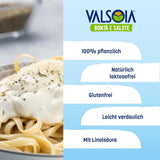 Crema Condisoia, panna da cucina ideale per intolleranti al lattosio, vegani e vegetariani, versatile in cucina, 6 x 200 g