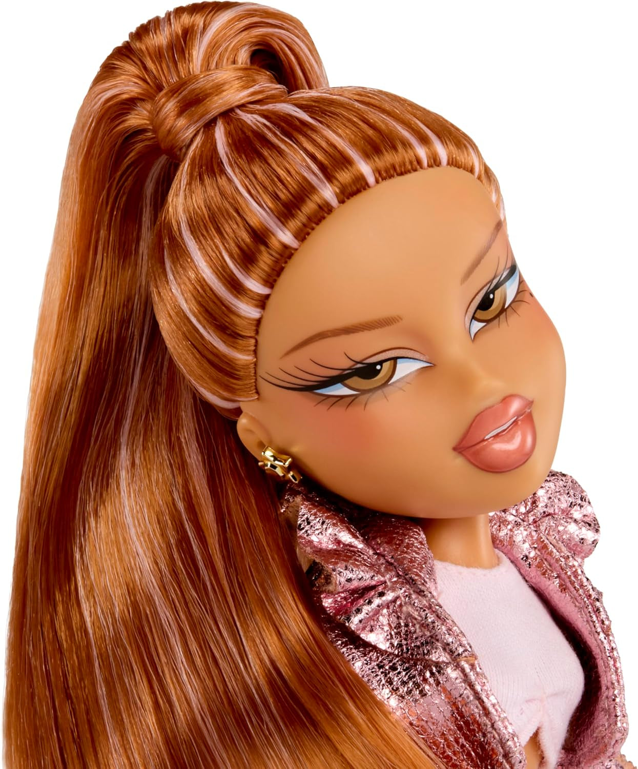 BRATZ Pop Starz Yasmin – Bambola alla moda con ciondolo da collezione, vestito e accessori musicali