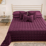 PETTI Artigiani Italiani - Copriletto singolo, copriletto double face, copriletto primaverile, blu notte, bianco, 100% Made in Italy