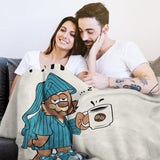 Regalo per papà Musaecoin, regalo di compleanno per papà, idee regalo per papà, regali per papà, coperta di flanella da 50-60 pollici, regalo di Natale per papà, regalo per la festa del papà Letti e coperte musaecoin