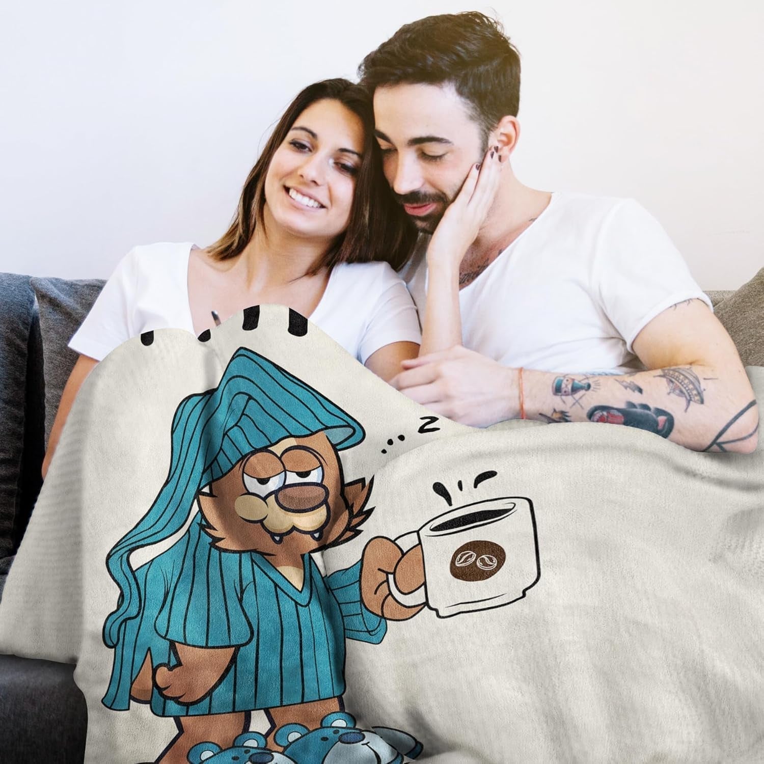 Regalo per papà Musaecoin, regalo di compleanno per papà, idee regalo per papà, regali per papà, coperta di flanella da 50-60 pollici, regalo di Natale per papà, regalo per la festa del papà Letti e coperte musaecoin