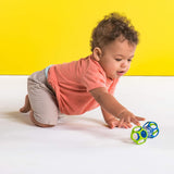 Fehn Giocattolo attività Polpo - Giocattolo per abilità motorie per passeggini e brillanti partenze, Oball, Sonaglio con palline per camminare, Giocattolo interattivo per bambini Bebe Toys Naty Shop
