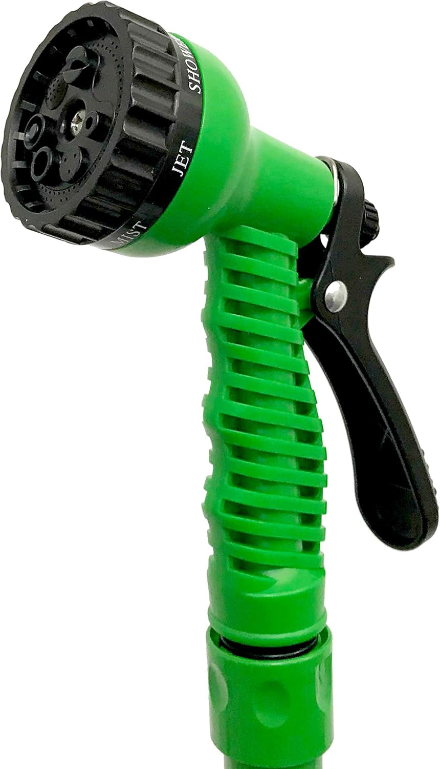 C2607A Hose Basic – Tubo estensibile con pressione acqua, verde, 7,5 metri