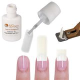Sun Garden Nails gel trasparente monofasico 30ml + scatola da 100 tip + colla per tip 7ml