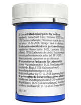 Colorante alimentare Sugarflair Paste Pastel Sky Blue, colorante alimentare per pasta, per fondente e marzapane, colori concentrati Spectral - 25 g