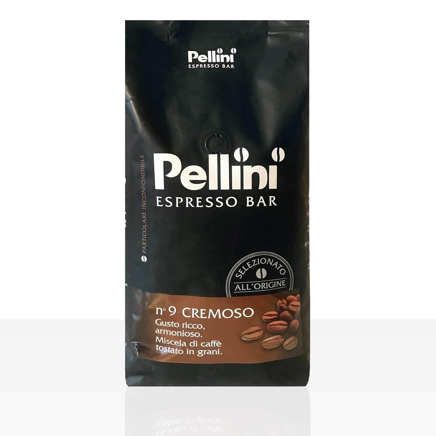 Espresso Bar Pellini N° 9 Cremoso 6 Grani di Caffè da 1kg