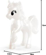 Simba Evi, la principessa della fantasia dell'amore, con abito da favola e unicorno scintillante, bambola da gioco da 12 cm, dai 3 anni in su