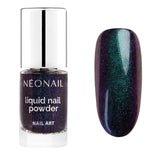 NÉONAIL Polvere liquida per unghie Chameleon 04 - Flüssiger Nagelpuder - Polvere per unghie cromata - Glitzer Nägel Puder - Nail Art - Nageldesign Zubehör - Polvere glitterata - Chrom Nagelpuder - Verde, Gelb - 6,5 Ml