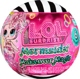 LOL Sorpresa! Sirene Makeover Magic Tots - Vero lucidalabbra per te e la tua bambola per realizzare, mescolare e creare trucchi, Divertente gioco con l'acqua, 6 bambole da collezionare - Dai 4 anni in su