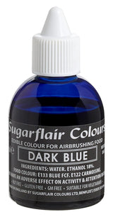 Sugarflair Colorante alimentare per aerografo Oro dorato Colorante alimentare liquido commestibile Aerografo per colorare torte Muffin Glassa e decorazione di torte - 60 ml