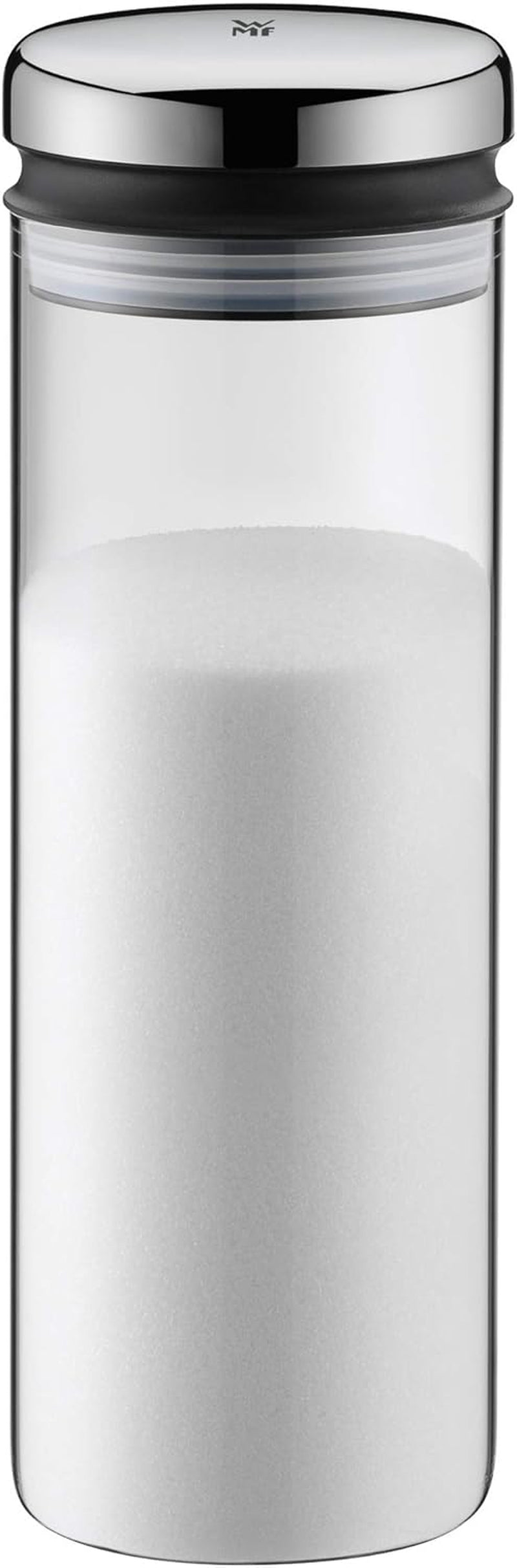 WMF Depot barattolo in vetro da 1,5 l, altezza 28,5 cm, barattolo con coperchio & Barattolo in vetro Depot da 2 l, altezza 36 cm, barattolo con coperchio Scatole per alimenti Naty Shop